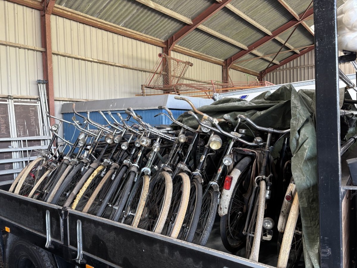 Uniek ! Partij oldtimer fietsen