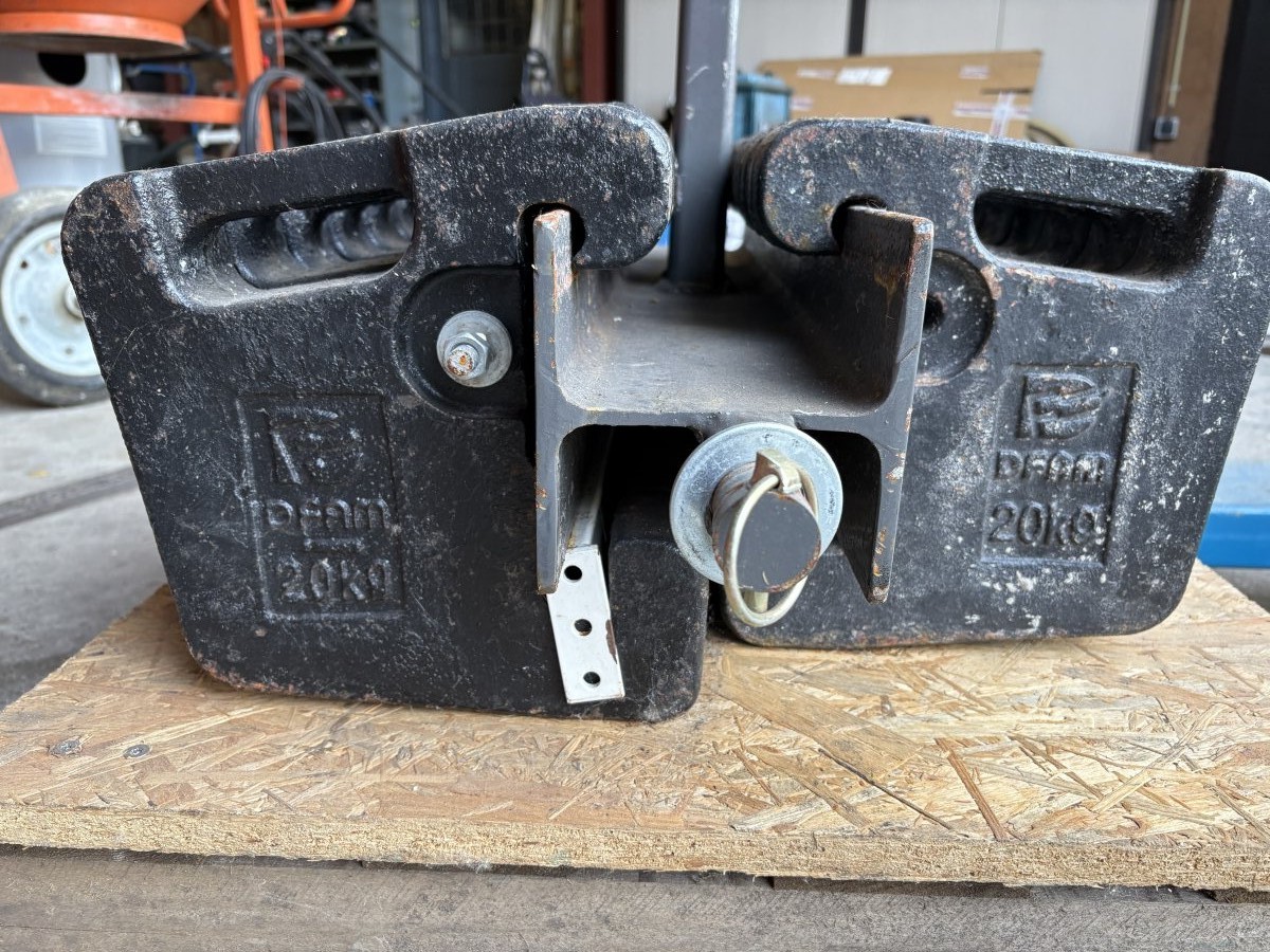 Gewichten met drager.Verkocht!